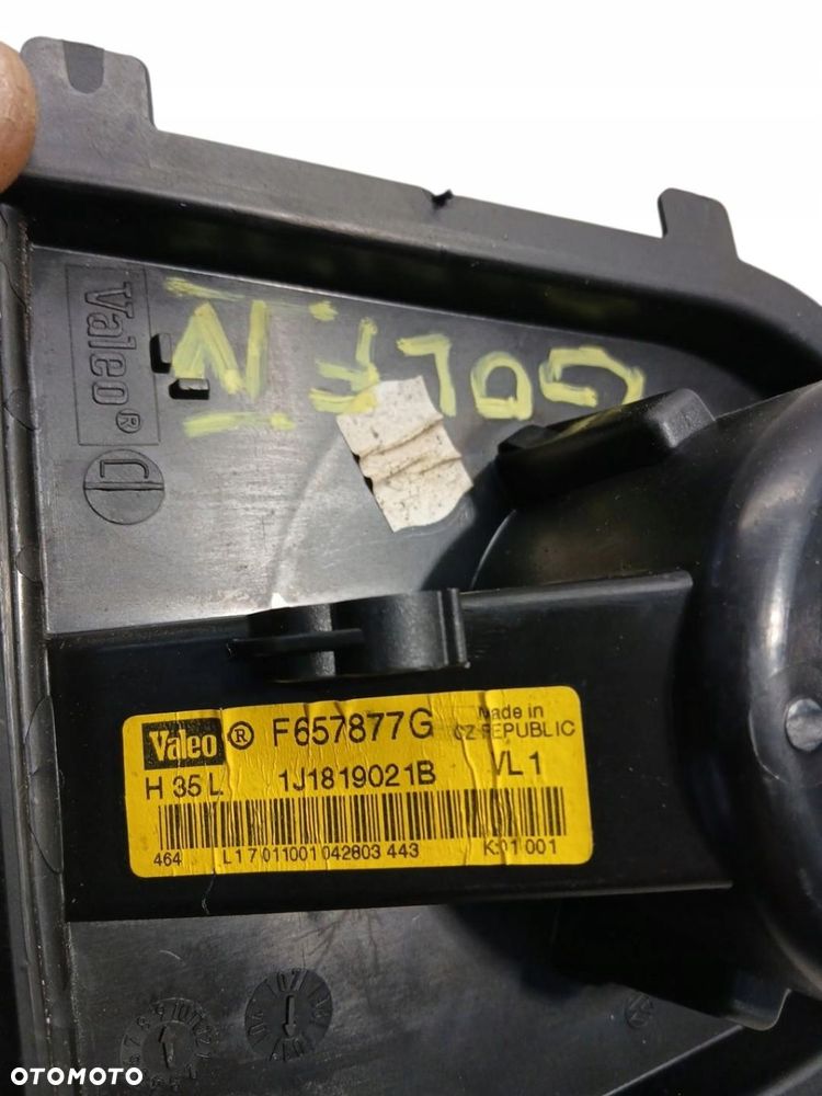 wentylator dmuchawa rezystor vw golf iv 1j1819021b f657877g - 4