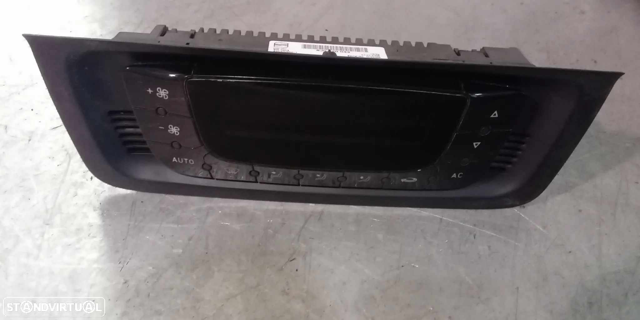 COMANDO SOFAGEM AC / CLIMATRONC SEAT IBIZA 6J 6J0820043 - 1