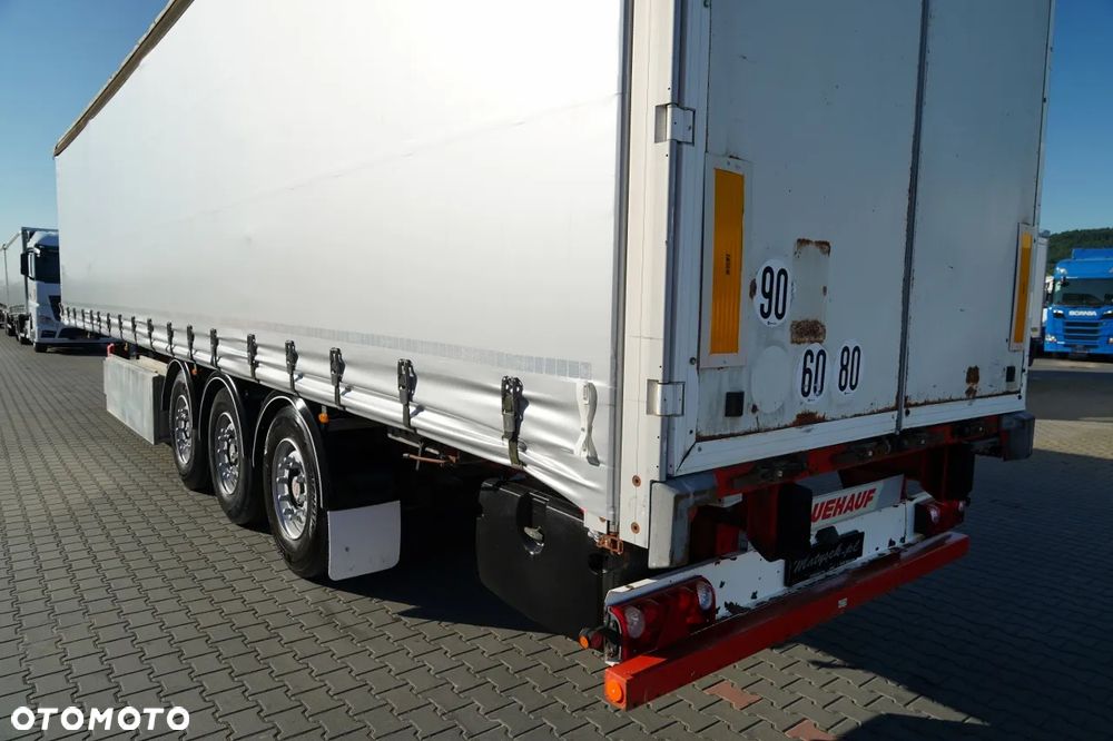 Fruehauf FIRANKA / STANDARD / KOSZ NA PALETY /  MOCNA PODŁOGA SZYNA DESKA / SAF - 12