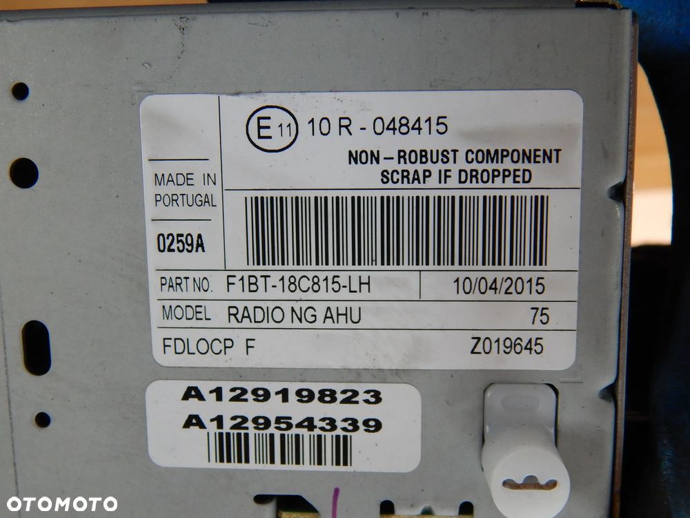 Radio ekran dotyk nawigacja panel Zestaw Ford Focus MK3 c-max Connect 13-18 Łuków części - 12