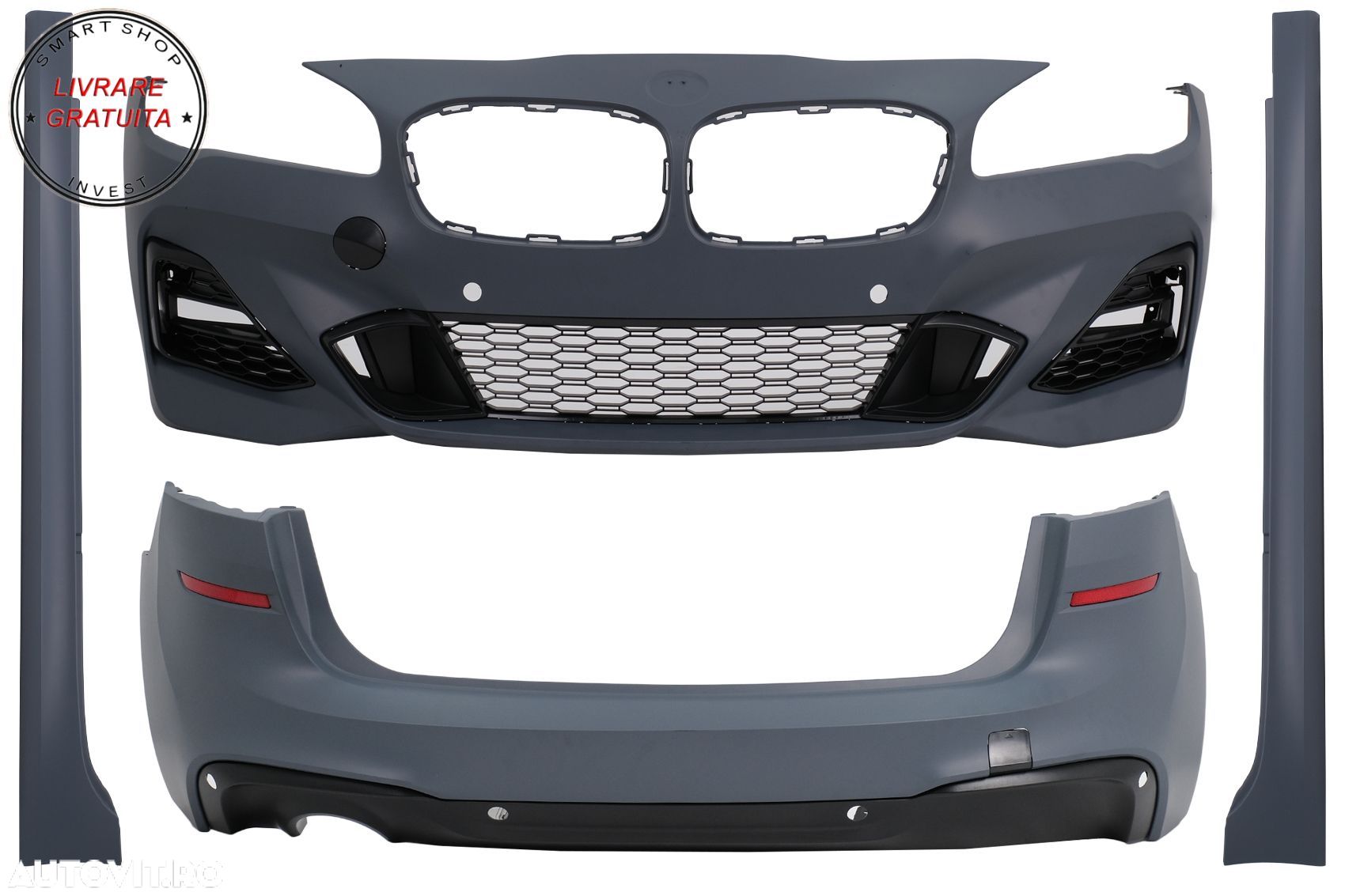Pachet Exterior BMW Seria 2 F45 LCI Active Tourer (05.2017-12.2019) M-Technik Desi- livrare gratuita - 1