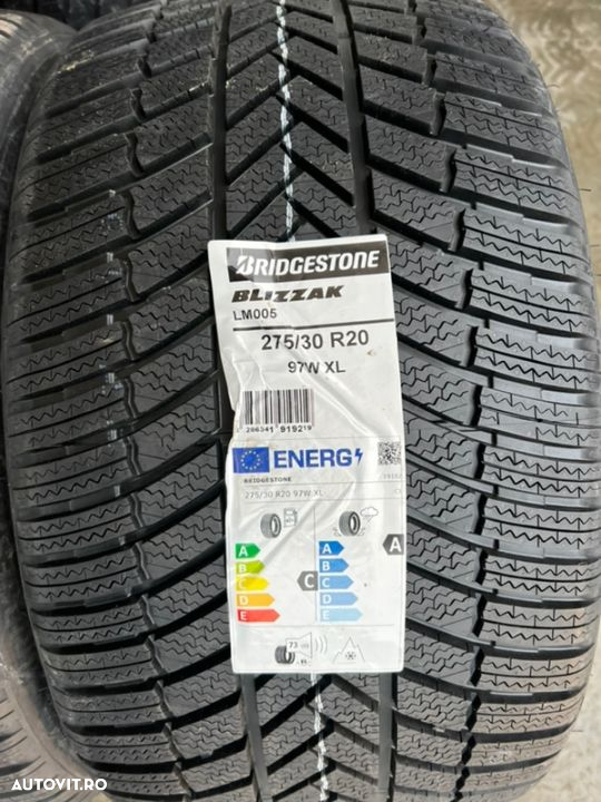 vând set anvelope 245/35/20-275/30/20 bridgestone de iarnă noi - 3