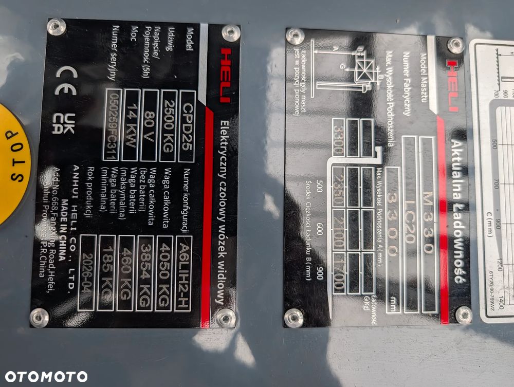 Heli CPD25 A6LIFH2-H - 9