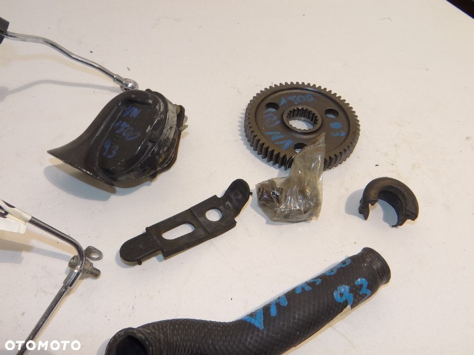 VN 1500 Vulcan 94r plastik wypełnienie przewód chłodnicy jarzmo zębatka blacha klakson R138 - 9