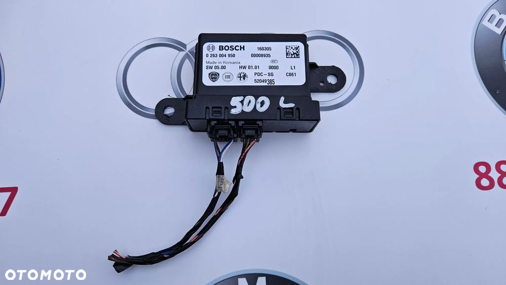 FIAT 500L Moduł czujników parkowania PDC Sterownik PDC 52049385 - 1