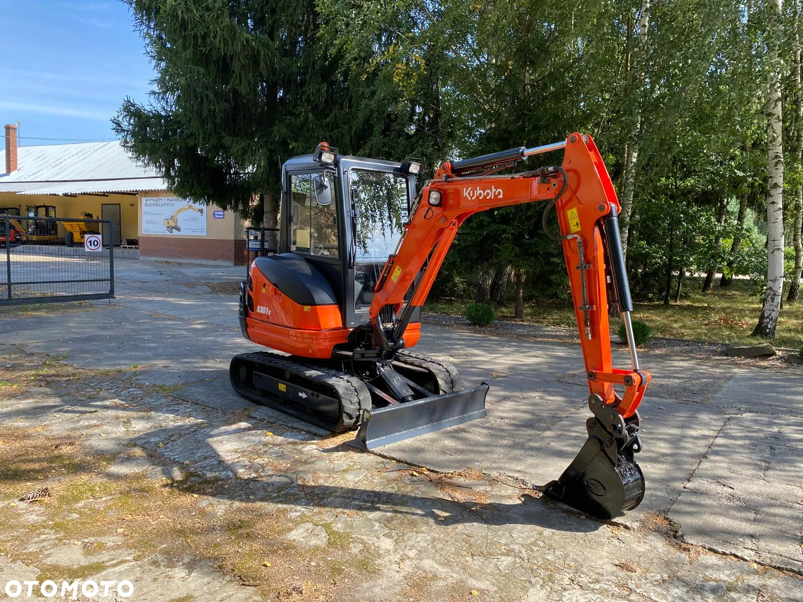 Kubota KX61-3 | 2016rok | 2412 mtg | mały przebieg! | nowe sworznie I FV - 6