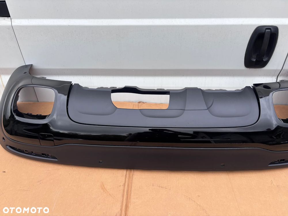 Mercedes GLB W247 X247 Dyfuzor Dokładka Tylna Zderzaka Tył A2478857601 Czarny Chrom Pod Hak Zderzak Tylny A2478857501 NightBlack - 3