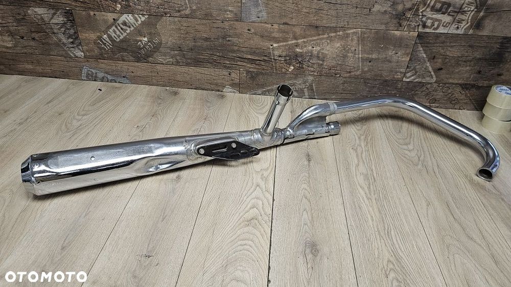 Tłumik Prawy kolektor Yamaha XS750 (1977-1979) XS 750 Triple 1T5-14721 - 11