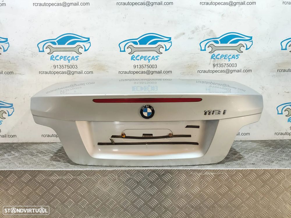 Porta Tampa Mala BMW Serie 1 E82 Coupé Fecho Puxador 3° Stop - 1