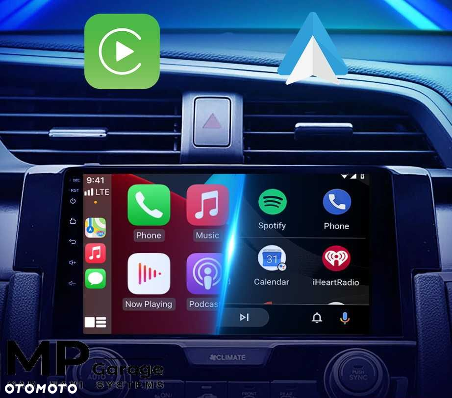 Radio Nawigacja Honda Civic X 10 Android11 CarPlay/AA Qled 4G Montaż - 4