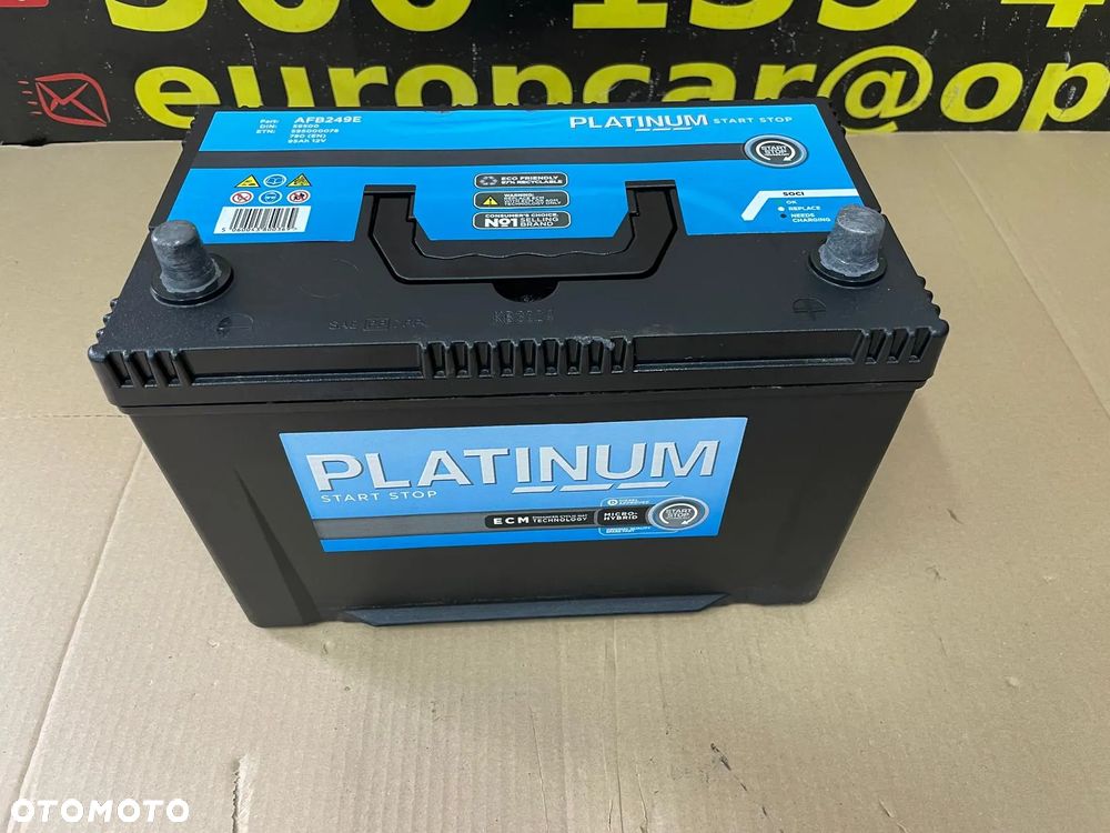 AKUMULATOR 95AH 780A PLATINUM AFB249E START STOP MAZDA