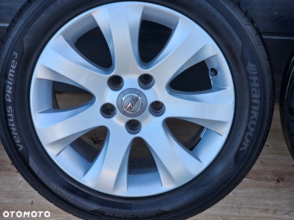 KOŁA FELGI ALUMINIOWE OPONY LETNIE OPEL ZAFIRA A ASTRA H VECTRA C SIGNUM MERIVA B 16 ' 5X110 ET37 - 6