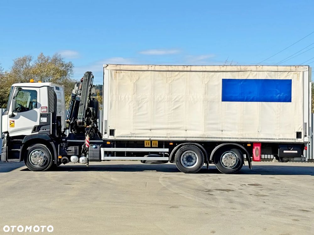 Renault T380 * PLANDEKA 6,80 m * FASSI F120B.2.22 * STAN BDB - 7