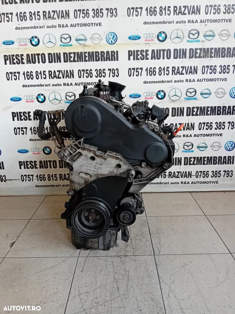Motor CAY Motor Vw Seat Skoda 1.6 Tdi CAY Golf 6 VI Touran Leon Octavia 2 2009-2014 Euro 5 - 1