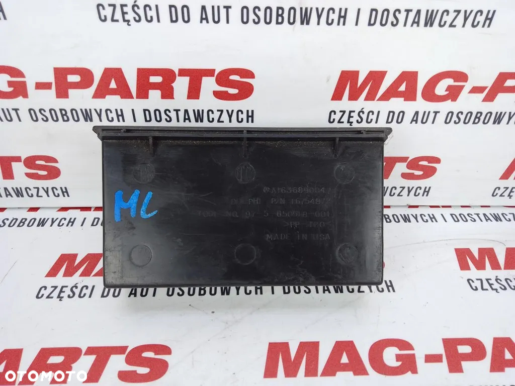 Półka Schowek Pod Radio Mercedes ML W163 01-05 Lift A1636890047 - 3