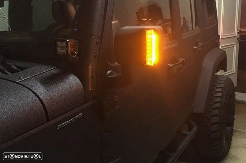 Led Espelhos JEEP Wrangler JK (2006 a 2018) - 7