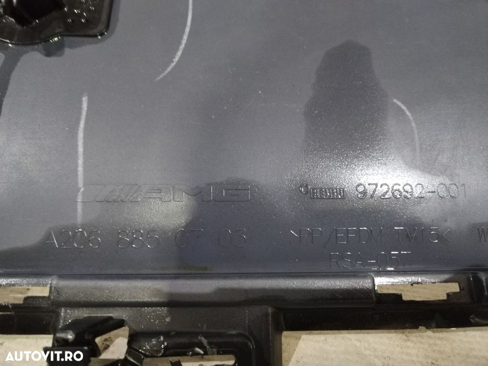 Bara spate Mercedes C-Class W206 AMG, Berlina, 2021, 2022, 2023, 2024, 2025, cod origine OE A2068850703. - 13