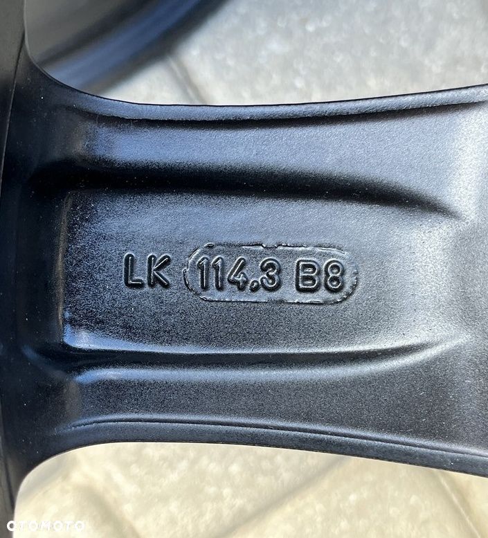ALUFELGI CZARNE FELGI ALUMINIOWE ALUSY HYUNDAI KIA MAZDA NISSAN TOYOTA MITSUBISHI ET38 5x114,3 6,5Jx16H2 16 - 4