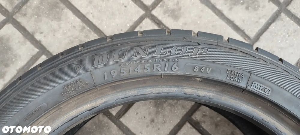 OPONY Letnie 195/45R16 DUNLOP SP SPORT FASTRESPONSE (0311) LATO Komplet 4 sztuki - 5