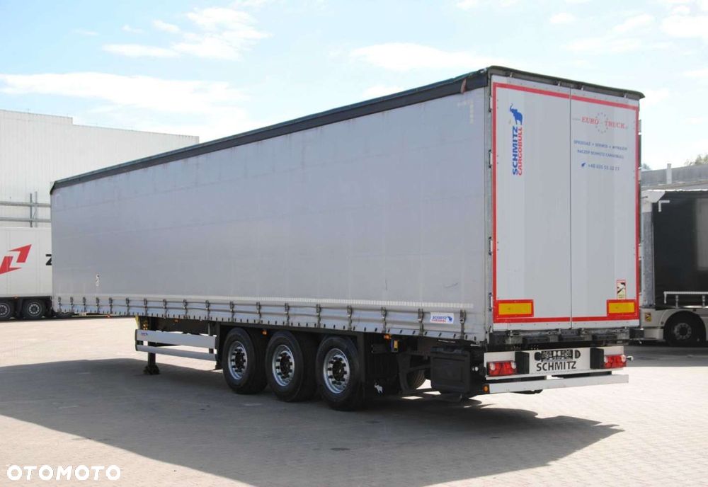 Schmitz Cargobull SCS kurtyna, podnoszona oś - 6