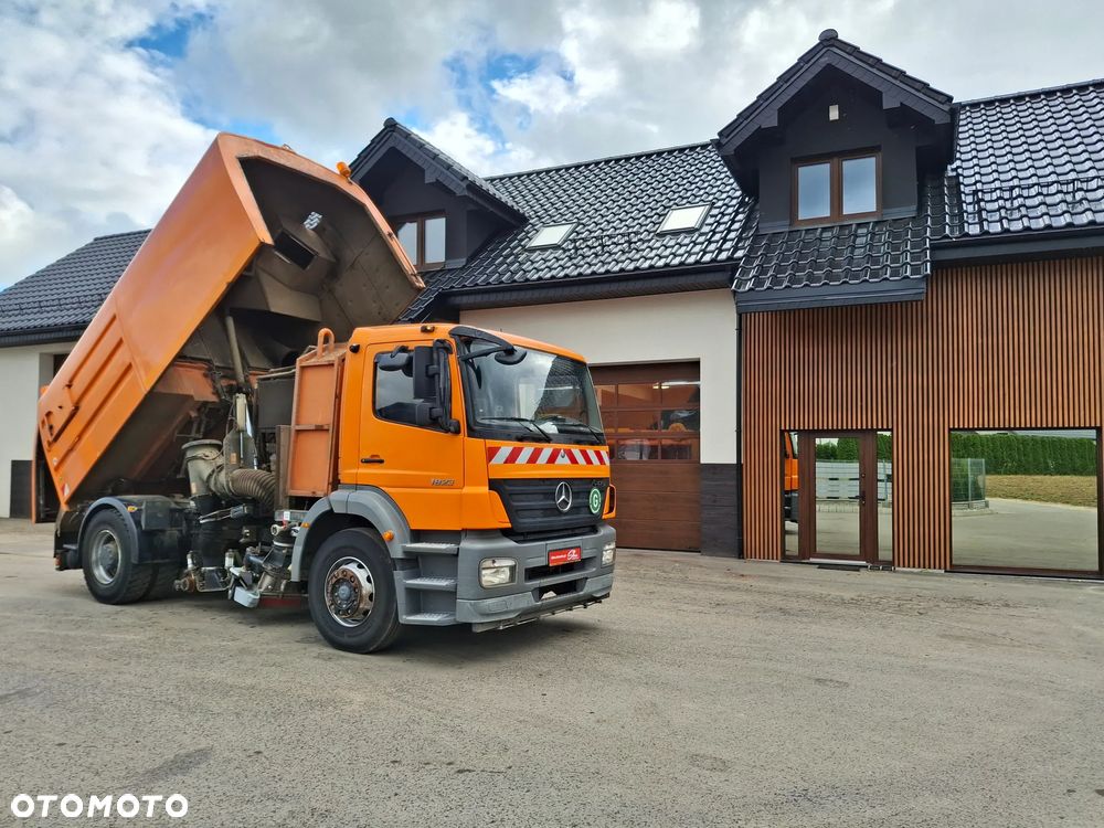 Mercedes-Benz Axor 1823 Zamiatarka Do Szyn Kolejowych Pojazd Szynowo Drogowy Czyszenie Szyn Torów Kolejowych - 15