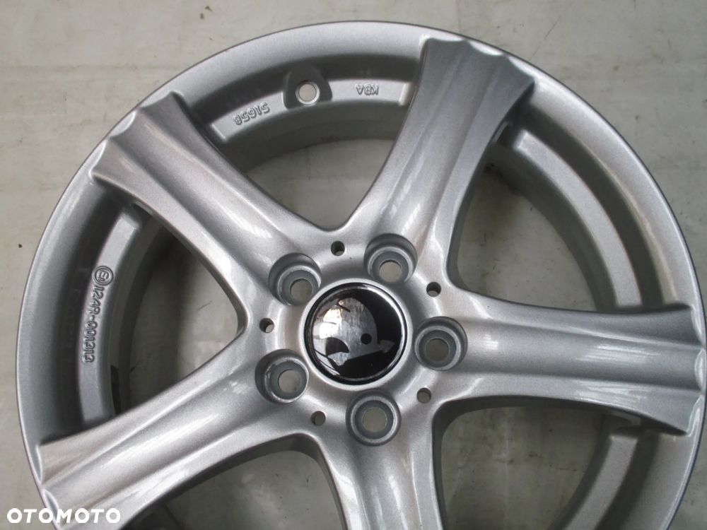 FELGI ALUMINIOWE 15 SKODA FABIA II FABIA III SKALA RAPID  ET40 - 4