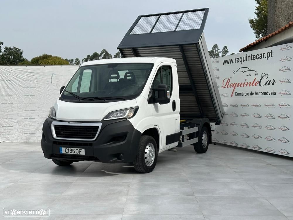 Peugeot Boxer 2.2 BlueHDi Caixa Basculante 3LUG IVA Dedutível - 1