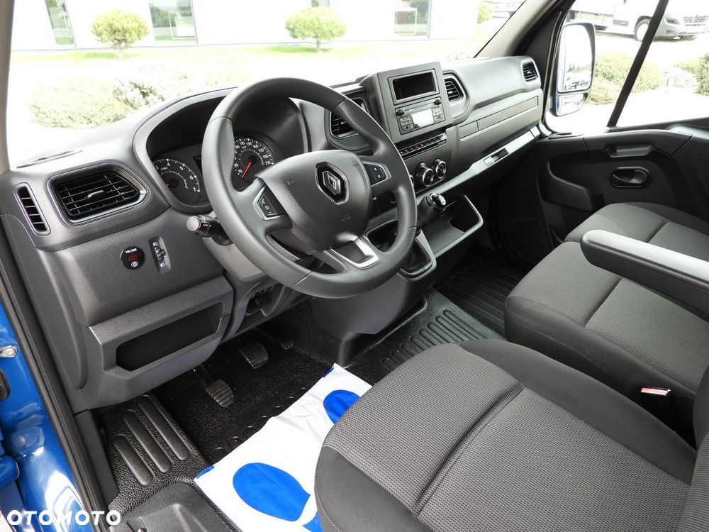 Renault MASTER PLANDEKA 10 PALET WEBASTO TEMPOMAT LEDY PNEUMATYKA KLIMATYZACJA  165KM - 3