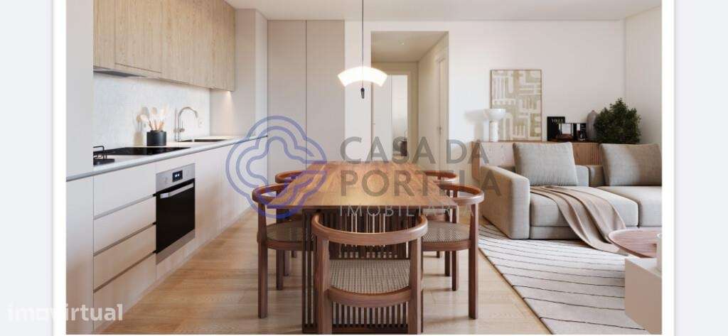 T2 , varanda, cozinha equipada compartilhada com a sala, ar condiciona - Grande imagem: 2/10