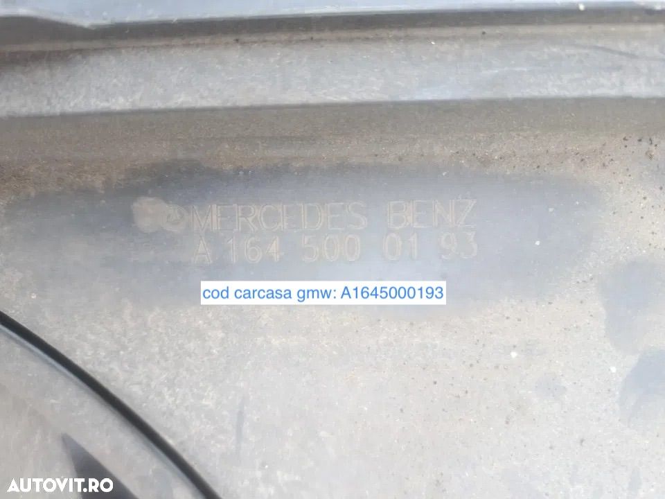 Electroventilator GMW termocupla ventilator clima ac Mercedes R class ML 280 cdi 320 cdi W164 W251 diesel benzina - 5