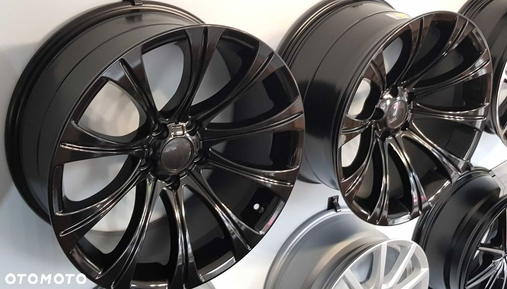 Felgi 18 5X120 8,5/9,5 bmw styling 166 m5 e60 czarne e61 e39 e65 e63 - 3