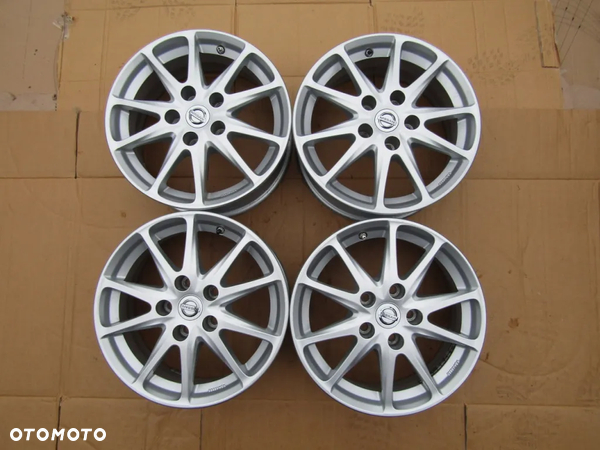 4x Felgi 16 Nissan Qashqai II Juke X-TRAIL Pulsar Leaf ET40 + czujniki TPMS