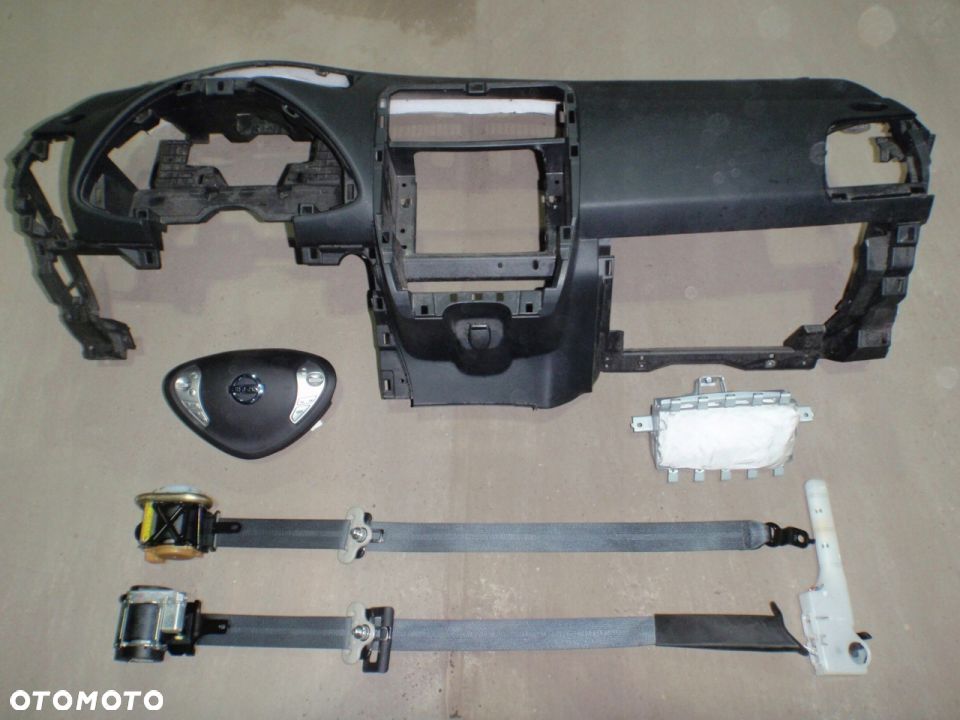 NISSAN LEAF PODUSZKA AIRBAG PODUSZKI AIR NAPRAWA - 7