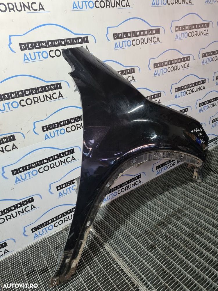 Aripa Dreapta Fata Kia Sorento II 2009 - 2015 4 Usi NEGRU (1094) RUGINITA - 3