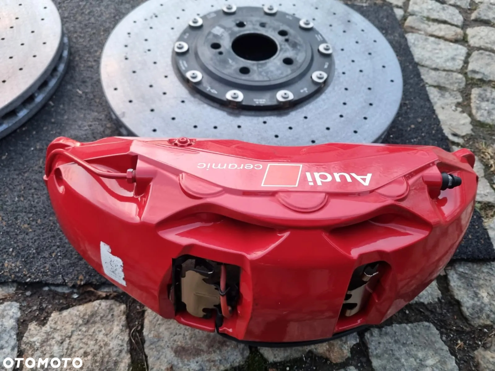 Hamulce ceramiczne komplet przód tył zacisk tarcza ceramika Audi Rs6 C8 - 13