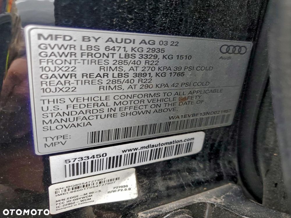 Audi Q8 SUV TFSI quattro 250 kW tiptronic S line business - 12