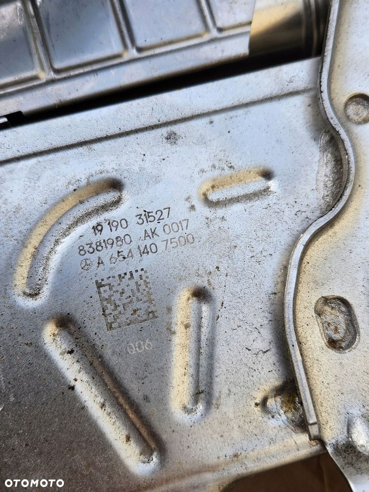 chłodnica spalin zawór egr kompletna mercedes 6541404301 a6541407500 w213 - 7