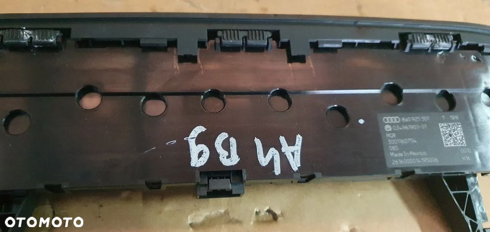 Panel sterowania przełączniki Audi A4 B9 8W0925301 - 8