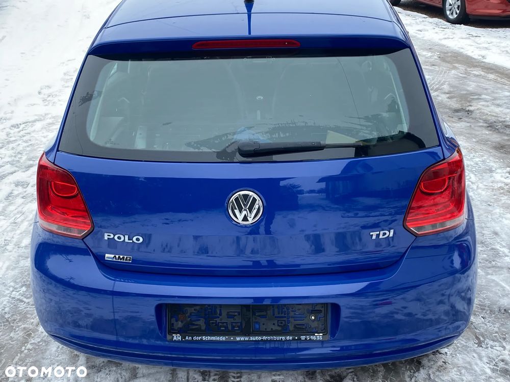VW POLO 6R V 09- Błotnik lewy tył tylny ćwiartka wanna pas tylny - 3