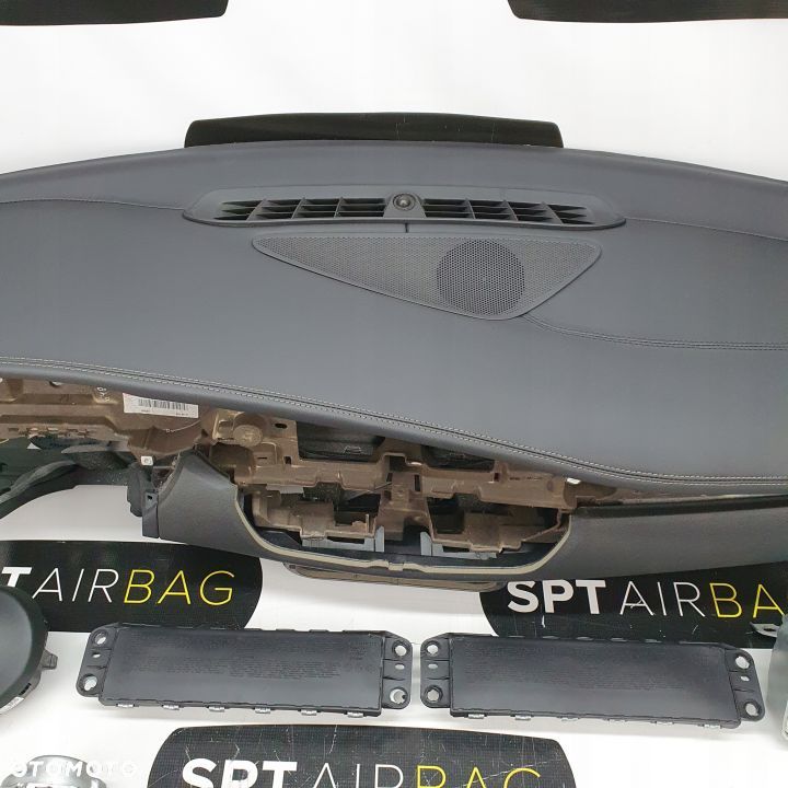 GIULIA DESKA ROZDZIELCZA SKÓRA KONSOLA KOKPIT PULPIT PODUSZKI AIRBAG AIR BAG PASY KIT SET - 3