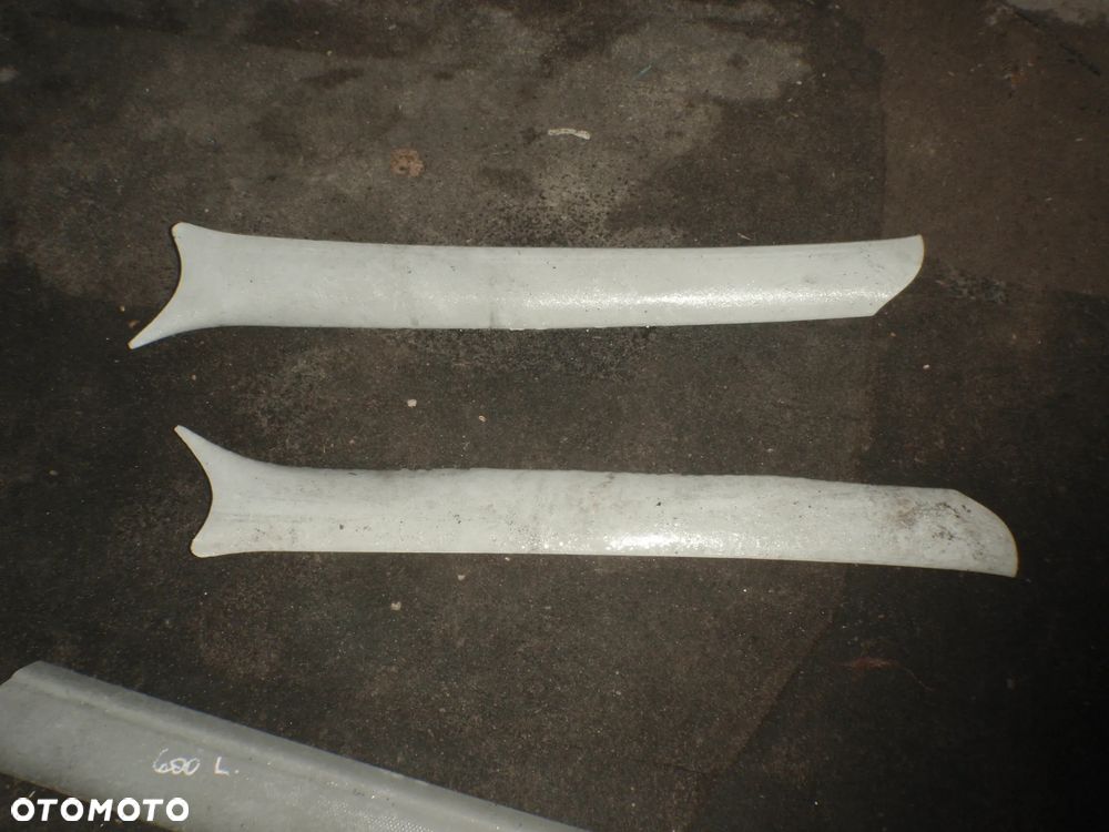 listwa nakładka progu zaślepka tunel plastik wnętrza seicento - 8