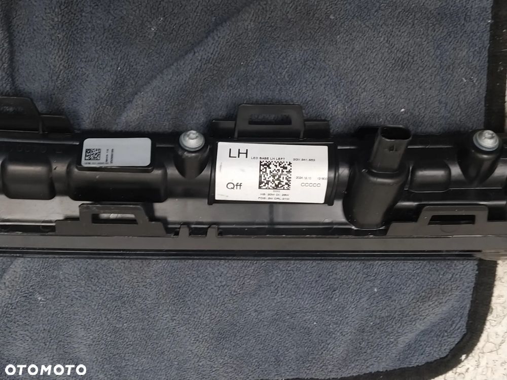 VW T-ROC II 25- HALOGEN LAMPA ŚWIATŁO BASE LED LEWY LEWA PRZÓD PRZEEDNIA ORYGINAŁ - 8