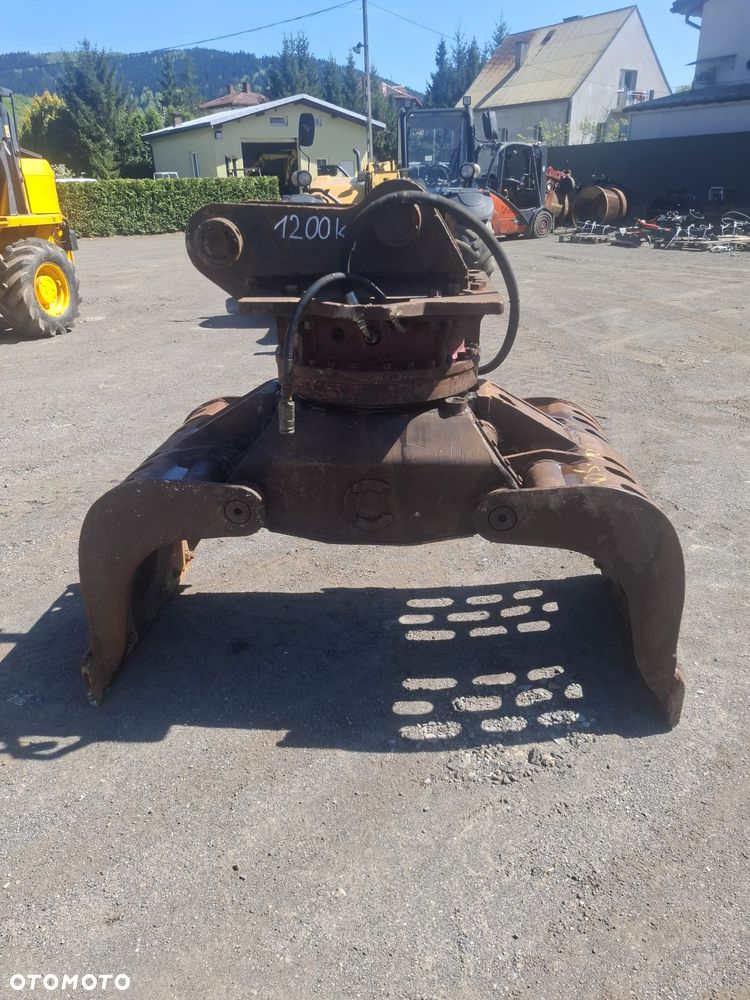 Chwytak chydrauliczny obrotowy sortujący wyburzeniowy kleszcze Demarec 1200kg - 5