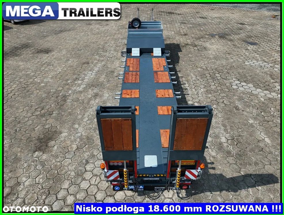 Inny Niska podłoga 13,60 + 5,0 m ROZSUWANA - najazdy dł. 4,0 m !!! - 14