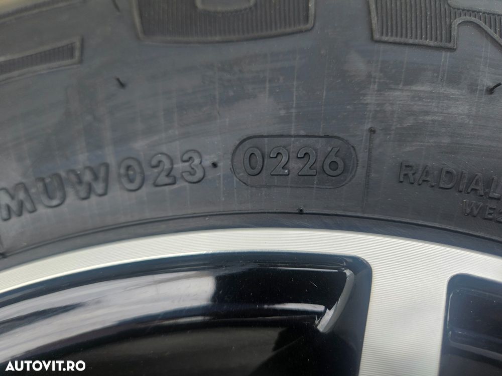 Roata completa 185R14C Anvelopa Security pe Janta aliaj 5.5Jx14 5 prez - 5