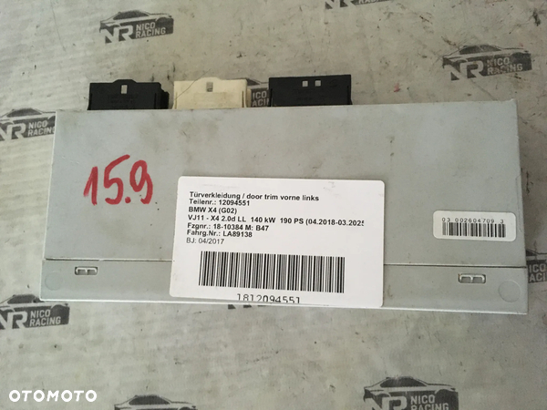 MODUŁ STEROWNIK KLAPY BAGAŻNIKA BMW X3 F10 7283896