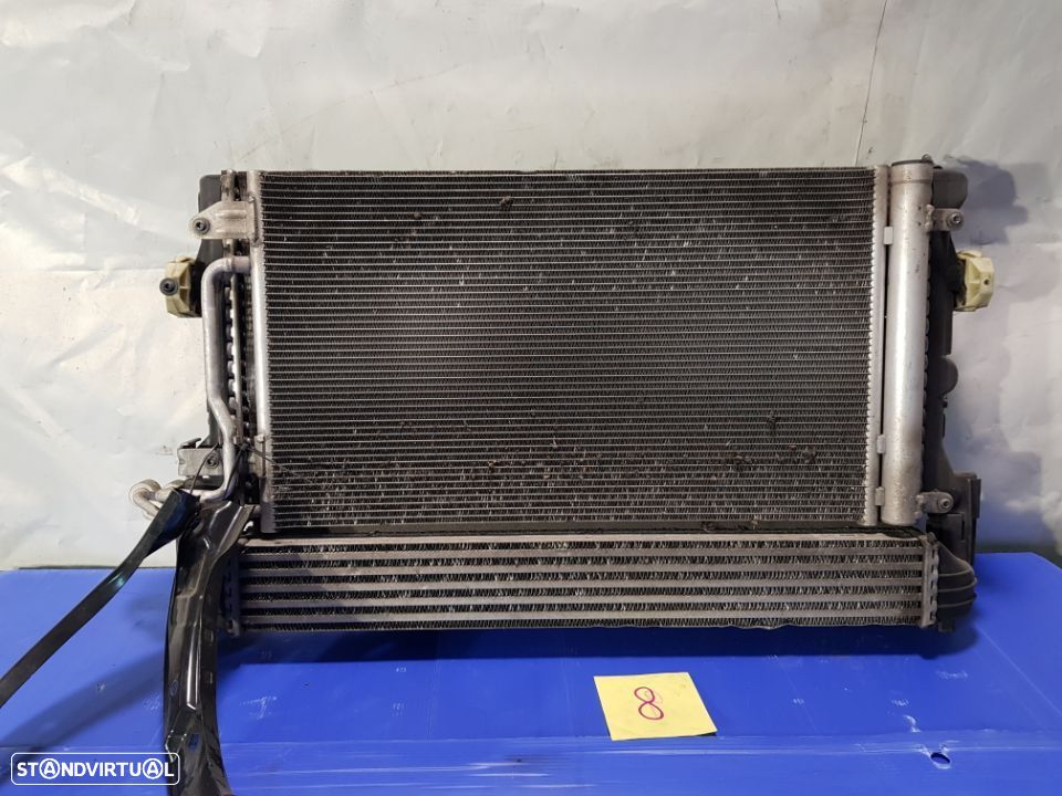 Radiador Radiadores e termo ventilador Skoda rapid 1.6 TDI - 1