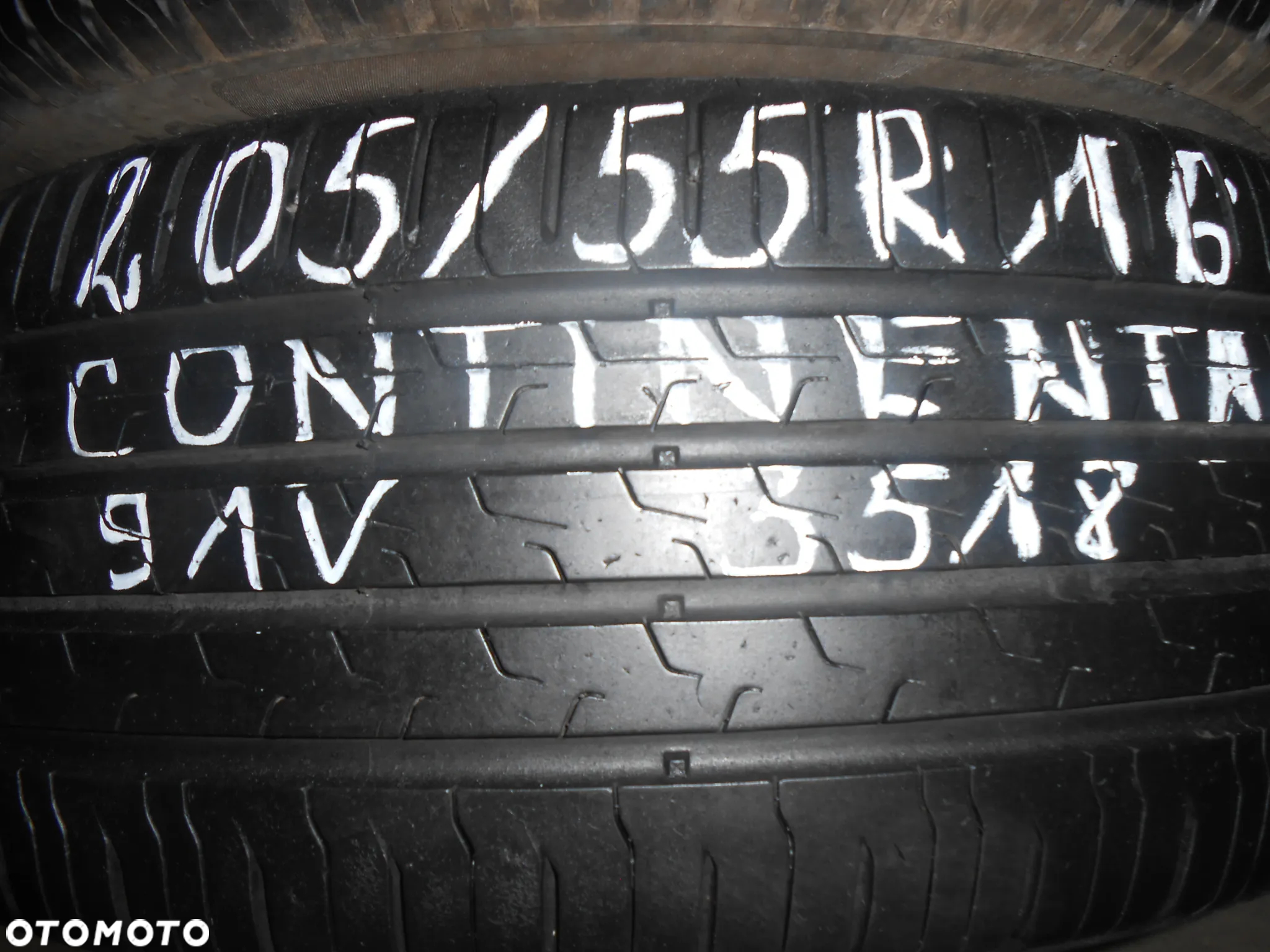 OPONY 205/55R16 CONTINENTAL ECO CONTACT 6 DOT 4621 / 3518 7.2MM - 3