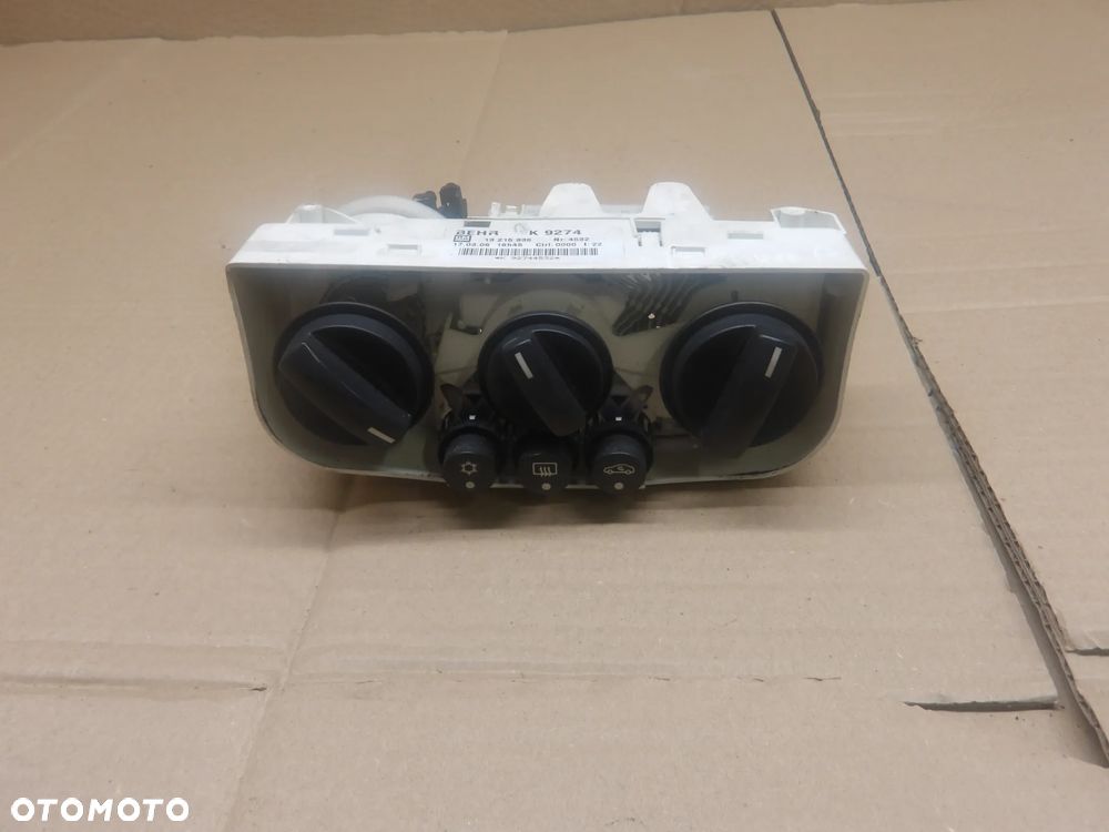 OPEL MERIVA A I LIFT 05-10 1.4B PANEL STEROWANIA NAWIEWU KLIMATYZACJI 13215936 - 3