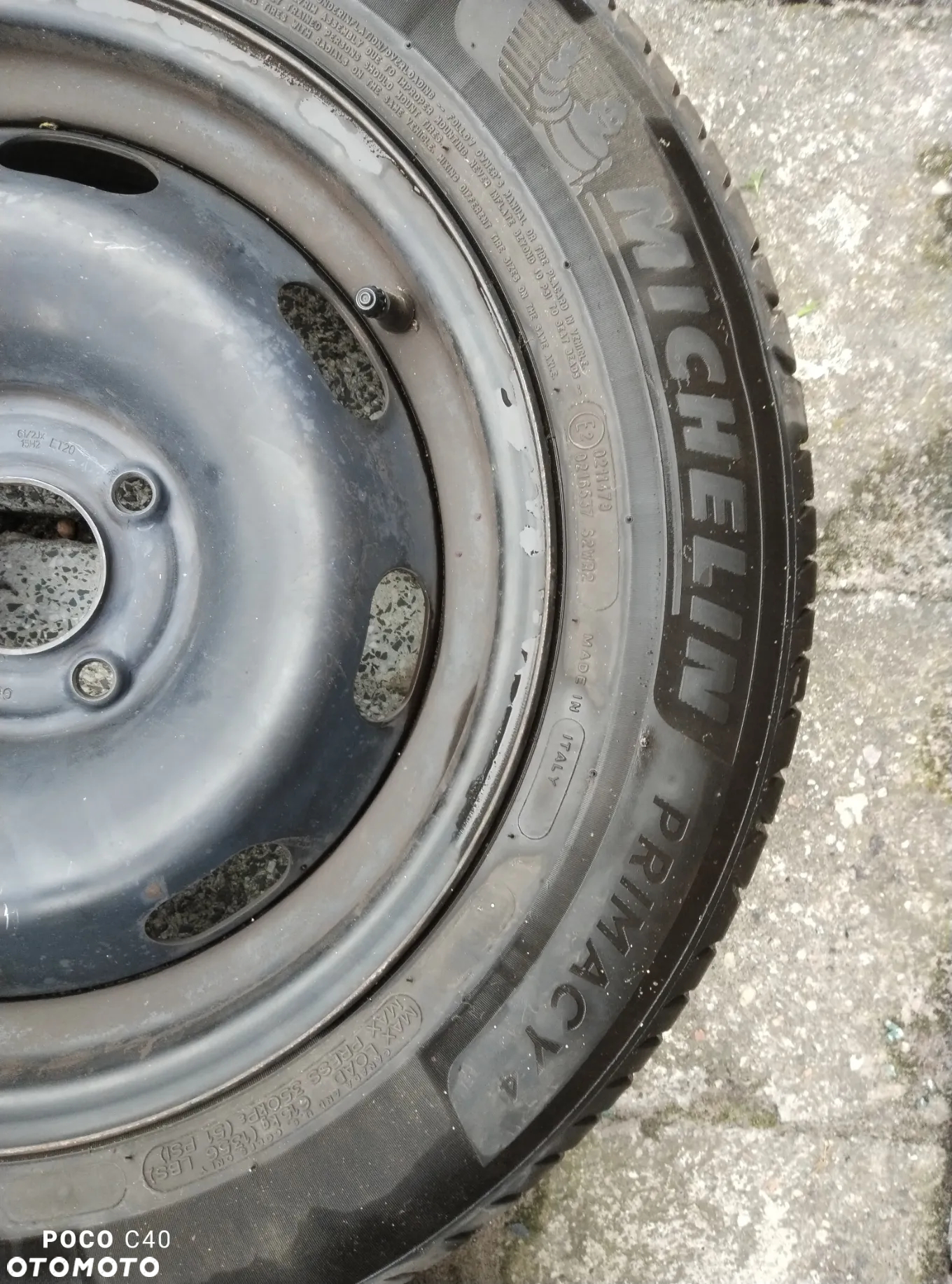 Citroen C 3 opona z felgą miszelin 195/65 R 15  195 / 55 /R 16 - 4